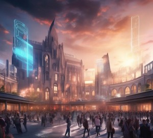 英迪大学，创新与科技的光芒